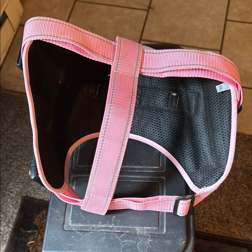 Pink Emotional Support Harness. Large dog. - Picture 3 of 4